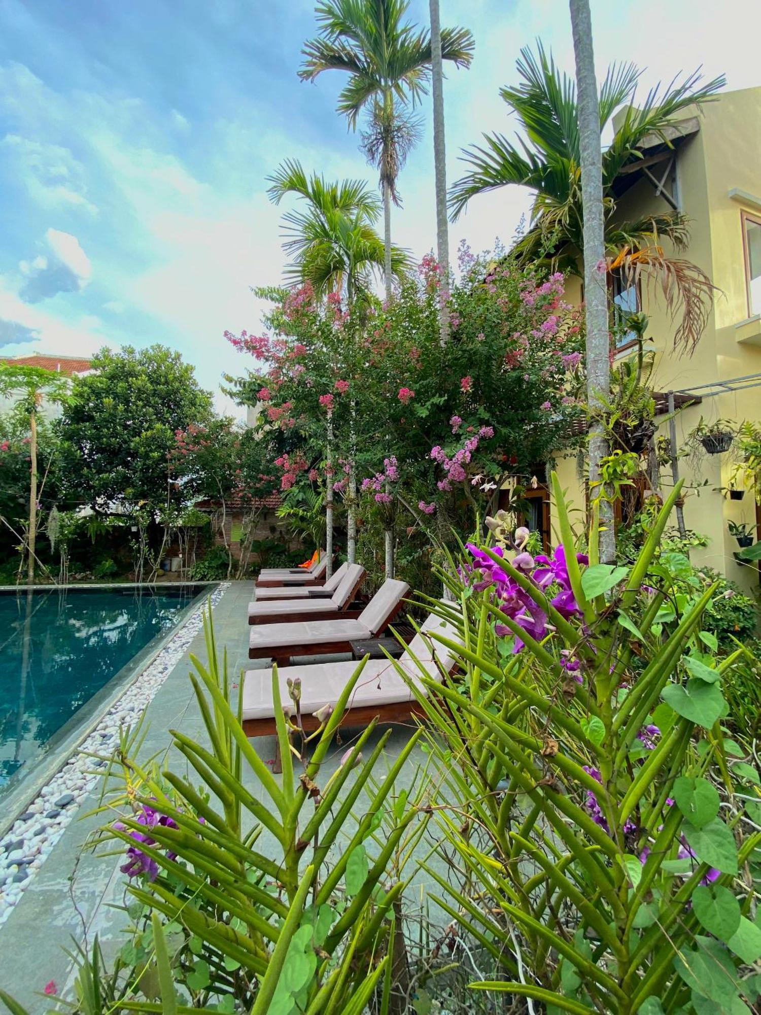 Villa Orchid Garden Riverside Hoi An Eksteriør bilde