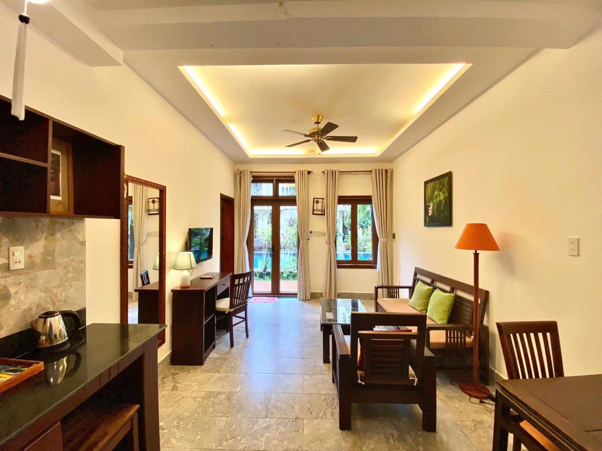 Villa Orchid Garden Riverside Hoi An Rom bilde